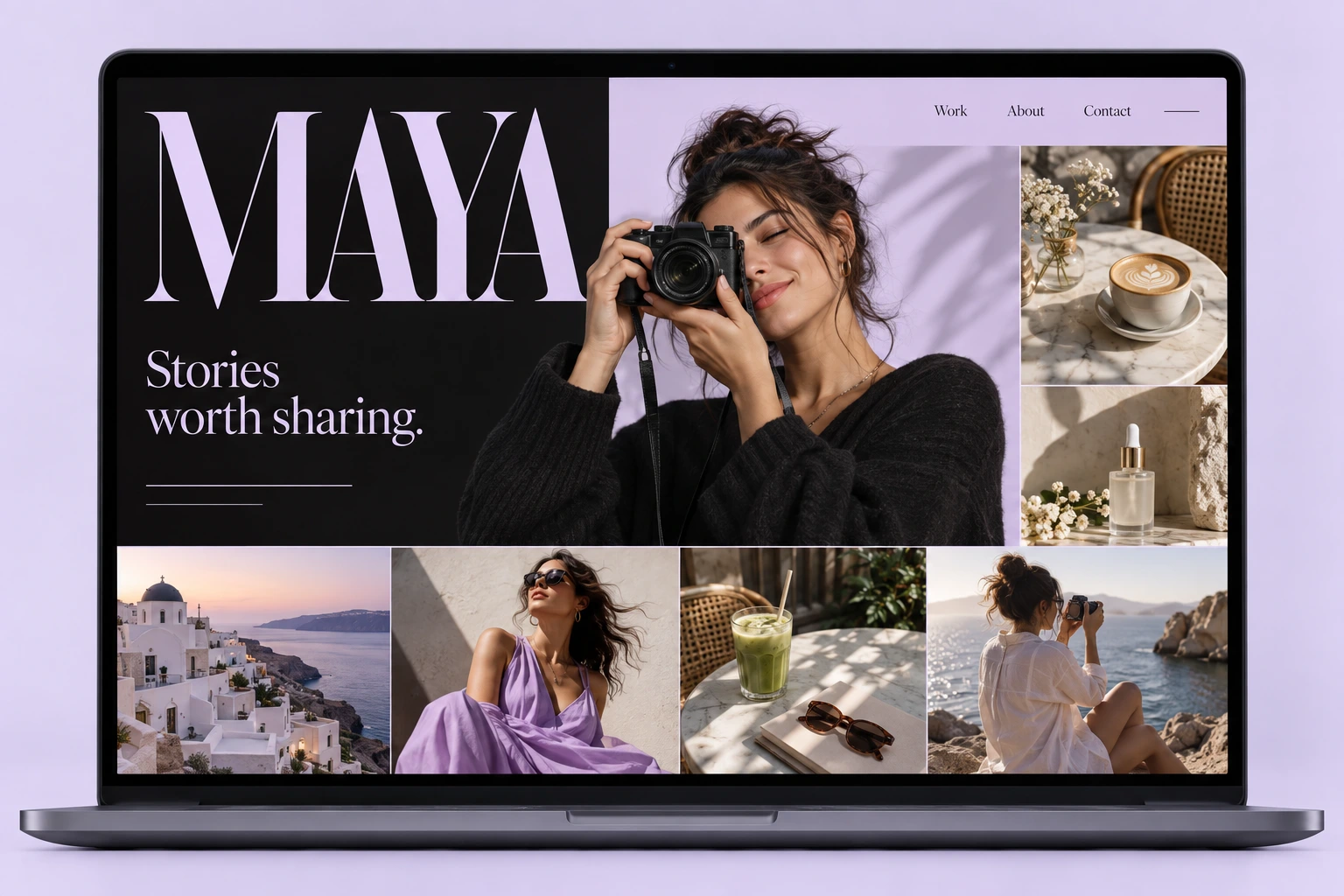 MAYA — Personal portfolio website